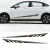 Calcomanías para Coche de Comercio Exterior Transfronterizo Franja en Forma de Cuchilla Línea de Cintura Falda Lateral Calcomanías Decorativas para Coche de Uso General