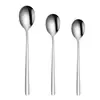 Venta al por mayor de fábrica Cuchara Estilo Coreano 316 Cuchara de Acero Inoxidable 304 Engrosada para Remover Cuchara para Hielo Cuchara para Café Cuchara de Comedor para el Hogar Cuchara para Sopa