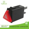 Adequado para Volkswagen Skoda 1U0953235B 1U0953235E interruptor de luz de advertência de perigo de autopeças
