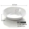Plato Yangge Salsa de Condimento Plato de Salsa de Soja Plato de Sabor a Snack Plato Pequeño Personalizado Creativo Vajilla de Melamina Imitación Porcelana