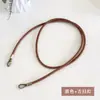 Cuerda de piel de vaca genuina de 6 mm, cordón para envolver, correa de muñeca DIY, correa para bolso cruzado, accesorios de correa de hombro de piel de vaca, correa de repuesto para llevar en la mano, correa de mochila al por mayor