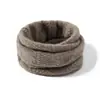 Bufanda de Cuello de Cachemira de Color Puro 2023 Bufanda de Cuello de Punto de Invierno Protector de Cuello Cálido y a Prueba de Frío Bufanda de Cuello Versátil Estilo Coreano