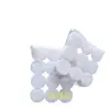 900 Peças Por Pacote, Diâmetro de 6cm Discos de Algodão Desmaquilhante de Fibra Vegetal Atacado Camada Única Fino Economizador de Água Algodão Desmaquilhante Maquiagem