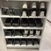 Zapatero de Doble Capa Almacenamiento Integrado para Zapatos Artefacto Gabinete para Zapatos Doméstico Zapatero en Capas Fabricante Venta al por Mayor