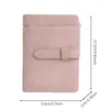 Cartera de cuero PU suave estilo retro, gran capacidad, billetera corta para mujer 80% de descuento con cordón, clip para dinero y tarjetero multifuncional