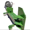Divisora hidráulica elétrica para madeira de lei, divisora de tocos de árvore horizontal móvel, divisora de lenha doméstica, direto da fábrica