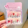 Pegatinas de Uñas de Dibujos Animados de Larga Duración para Niñas, Nuevo Estilo 2025, Pegatinas de Uñas Infantiles Medianas y Grandes, Pegatinas para Niños
