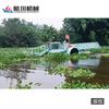 Colheitadeira de Ervas Aquáticas Jiangsu Cortador de Grama Subaquático Totalmente Automático Barco de Colheita de Lixo de Reservatório Grande Barco de Limpeza