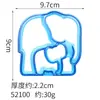 Especial Transfronterizo para Molde de Sándwich Pan Tostado Dibujo Animado Molde para Hacer Molde para Cortar Galletas Dibujo Animado Gadget de Horneado