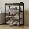 Zapatero Duradero para el Hogar 55cm Resistente Acero Inoxidable Simple Multicapa Zapatero para Dormitorio Nuevo Engrosado Versión Estrecha