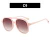 Gafas de Sol Doble Barra Forma de Sapo 2025 Nuevas Gafas de Sol Retro Celebridad de Internet Ins Europeas y Americanas Gafas de Sol para Conducir para Hombre y Mujer