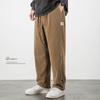 Pantalones de pana gruesos de invierno para hombre, moda, holgados, rectos, de pierna ancha, talla grande, Otoño e Invierno, pana de pana gruesa a rayas, pantalones casuales