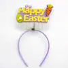 Diadema Nueva de Pascua Transfronteriza Vestido Festivo Hebilla de Cabeza de Conejo Huevo de Pascua Accesorios para Fotos de Fiesta Adorno de Cabeza Lindo