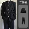 Comercio exterior traje de túnica china traje uniforme escolar japonés uniforme niños alta calle matón guapo traje sentido de tres piezas traje callejero frito
