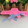 DIY Arma Larga Modelado Ametralladora Modelado Molde de Silicona Hecho a Mano Pistola Molde para Pastel Volteado Molde para Pastel Volteado Herramientas para Pastel Volteado Pastel