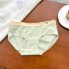 Calcinha Feminina com Entreperna Alongada 7A Antibacteriana Algodão Tipo de Entreperna a Algodão de Bebê Meninas Algodão Puro Meninas Shorts Sem Costura de Cintura Média