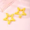Vida Jewelry Acrílico 45x43mm Recortado Estrella de Cinco Puntas Llavero DIY Colgante para Equipaje Accesorios Decorativos de Joyería