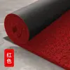 Material de rolo de PVC, rolo de tapete de chão preto de 8 mm, espessado e personalizável, adequado para capachos, tapetes de casa e hotel, atacado