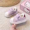Tênis de Skate Infantil 2026 Outono Meninos e Meninas Dupla Velcros Esportivos Casuais Sapatos de Bebê Gatinho Fofo para Crianças Pequenas Tendência