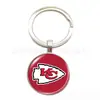 Venda direta da fábrica NFL 32 logotipos de time pedra do tempo liga chaveiro pingente de carro bolsa em estoque