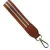 Nueva Cinta Colorida con Correa de Mano de Cuero de PU Correa de Mano Correa de Mano para Teléfono Móvil Llavero Llavero Cinturón Decorativo