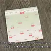 Anotações Adesivas Cereja Matcha Alto Valor Menina Fofa Desenho Animado Material de Planejador Adesivo Adesivos de Mensagem Anotações Adesivas