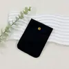 Bolsa de almacenamiento de joyería con solapa de terciopelo y broche metálico, bolsa de terciopelo para joyería, bolsa pequeña de tela hecha a medida para empaque de joyería