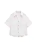 Venta al por mayor transfronteriza 2025 Estilo nuevo de verano de nicho francés Camisas de manga corta con solapa Multicolores Camisas versátiles de temperamento