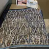 Bufanda de Moda Multifuncional Clásica Versátil con Estampado Paisley, Bufanda de Seda Artística de Nicho, Bufanda Cuadrada de Alta Gama de 70, Bufanda Pequeña de Seda