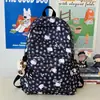 Mochila Estudiante Estampado Leopardo Retro Mochila Gato de Dibujos Animados Mochila Estudiante Gran Capacidad Ligera Simple Mochila de Viaje