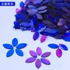 Azulejos de Mosaico, Materiais Artesanais, Materiais para Luminária de Mesa DIY, Vidro de Cristal Colorido de Alta Transparência com Mica