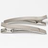 Nuevo Clip Cuadrado de Metal para Mujer Clip Largo Horizontal Simple con Pinza de Pato Dentada Nueva Pinza para el Cabello Accesorios para el Cabello Pinza para el Cabello