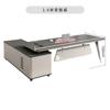 Mobiliário de Escritório Atacado Mesa de Chefe Simples Moderna Executiva Mesa de Escritório de Gerente Conjunto de Mesa e Cadeira para Escritório de Supervisor