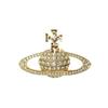Broche Saturno Transfronterizo Europeo y Americano para Mujer Diamante Flash Refinado Planeta Corsage Nicho Diseño de Alta Gama Pin Accesorios para Traje