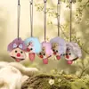 Colgante de Perro León Peludo Lindo para Llavero DIY, Correa de Teléfono Móvil, Decoración de Bolso, Coche