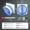 Suministros del Fabricante Válvula de Retención Transparente de Doble Vía, Accesorios de Ventilación para Campana Extractora de Cocina, Válvula Unidireccional, Válvula de Retención de Plástico