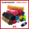 Cinchos de velcro de colores para atar plantas, organizar cables, ordenar juguetes, guardar cables de datos, correas de gestión de cables con ganchos, venta al por mayor