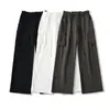 Pantalones cargo negros para mujer, verano 2026, pantalones de senderismo con cordón, de cintura alta, adelgazantes, para petite, holgados, pantalones de pierna recta estrecha