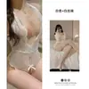 Ropa Íntima Sexy Tallas Grandes Qianai, Mono Transparente Femenino, No Necesita Quitarse, Atractivo Traje Uniforme de Encaje Caliente 708