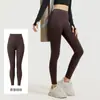 Otoño Invierno Nuevo Cintura Alta Levanta Glúteos Bodybuilding Secado Rápido Pantalones Deportivos de Yoga para Mujer Elásticos Ajustados Pantalones de Fitness Venta al por Mayor