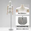 Nuevo Soporte de Exhibición Plano Estilo Coreano para Ropa de Mujer, Maniquí de Medio Cuerpo Plano para Escaparate de Tienda de Ropa