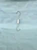 Gancho para Exhibición de Tienda de Ropa, Gancho en S, Perchero para Ropa, Tablero Colgante de Madera de Haya, Pinza para Ropa y Sombrero, Pinza Individual, Anillo Redondo de Madera Maciza