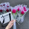 Tulipa Giratória Buquê Dia das Mães Festival Qixi Presente para Namorada Mãe Produto Acabado Envio Fábrica Atacado