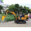 Excavadora de Orugas para Construcción, Miniexcavadora para Transporte de Tierra en Viveros y Huertos, Excavadora para Ingeniería Vial