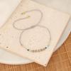 [Bingmeng] Diseño original pulsera tejida con cuentas de arroz de colores nicho pulsera de cristal joyería personalizada B478