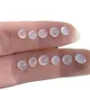 Anillo de Jade Birmano Grado A Cabujón de Cristal de Hielo de Alta Calidad Cara Piedra Suelta Transmisión en Vivo en el Extranjero Más Vendido Anillo de Jade Incrustado
