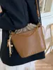 Bolsas Populares Quentes Deste Ano para Mulheres 2025 Nova Moda de Verão Design de Nicho Retrô Bolsa Transversal Bolsa de Ombro Bolsa Saco