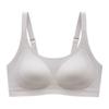 Sujetador deportivo de látex tipo chaleco ajustable, sin aros de acero, para mujer, con fruncido en el pecho y sujeción de parammary, antiflacidez.