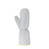 Guantes Extra Largos de Alambre de Acero para Lavar Platos Cocina Tareas del Hogar Engrosados Impermeables Estropajo Olla No Manchan las Manos Paño de Acero Hilo Plateado Trapo