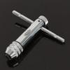 Llave de Macho de Mano Artefacto de Roscado Manual Herramienta de Roscado Mandril Alargamiento Ajustable Herramienta de Roscado de Carraca